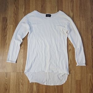 White Long Sleeve Top